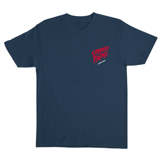 Santa Cruz x Stranger Things Shirt Eddie Slasher Blue Dusk