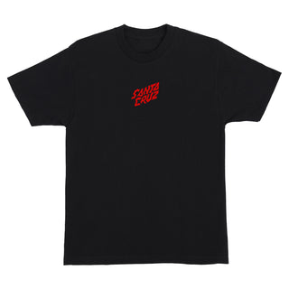 Santa Cruz x Stranger Things Shirt Screaming Lights Black
