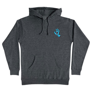 Santa Cruz Skateboards Hoody Screaming Hand Pullover Charcoal Heather
