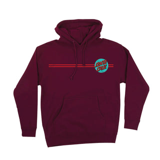 Santa Cruz Hoody Other Dot Pullover Currant/Black/Red