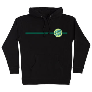 Santa Cruz Skateboards Hoody Other Dot Pullover Black/Key Lime