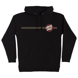 Santa Cruz Skateboard Sweatshirt Other Dot Pullover Hoodie Black/Burgundy