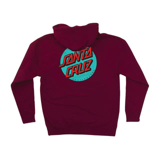 Santa Cruz Hoody Other Dot Pullover Currant/Black/Red