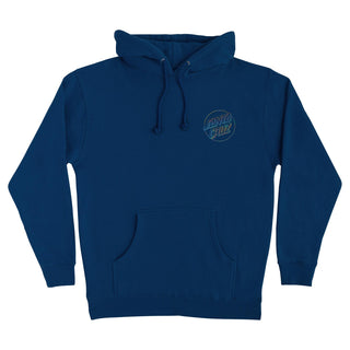Santa Cruz Skateboards Hoody Opus Dot Pullover Navy/Oil Slick Foil