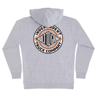 Independent Skateboard Sweatshirts BTG Summit Pullover Grey Heather/Orange