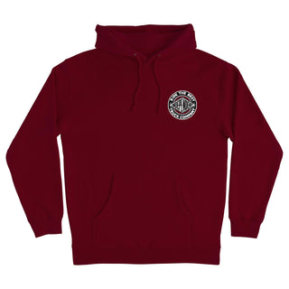 Independent Trucks Skateboard Hoody BTG Summit Pullover Maroon/Grey