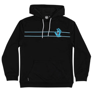 Santa Cruz Hoody Screaming Hand Mesh Pullover Black