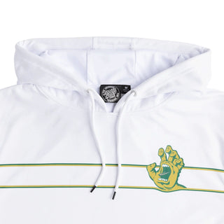 Santa Cruz Hoody Screaming Hand Mesh Pullover White