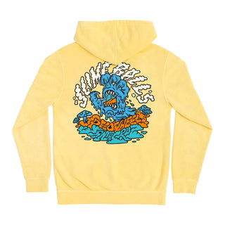 Slime Balls Hoody Toxic Trip Pullover Pigment Yellow