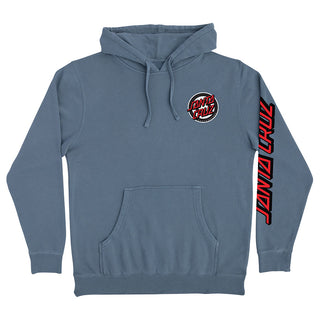 Santa Cruz Skateboards Hoody Roskopp Target Dot Pullover Pigment Slate Blue
