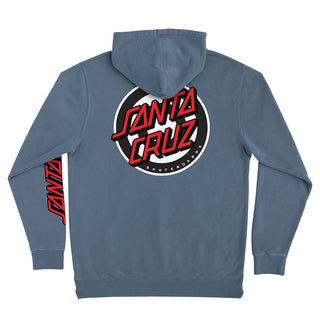 Santa Cruz Skateboards Hoody Roskopp Target Dot Pullover Pigment Slate Blue