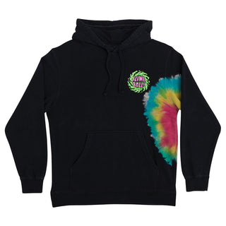 Slime Balls Wheels Hoody Puff Balls Pullover Dark Rainbow