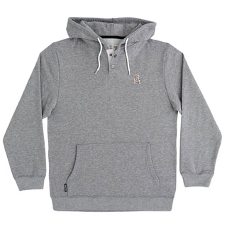 Santa Cruz Skateboards Hoody Beach Bum Hand Pullover Heather Grey
