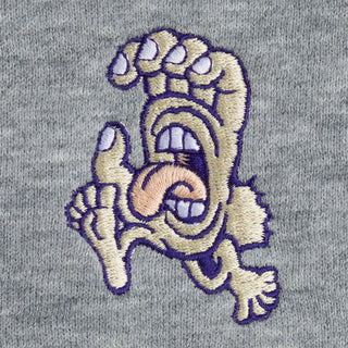 Santa Cruz Skateboards Hoody Beach Bum Hand Pullover Heather Grey