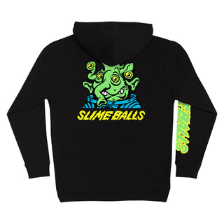 Slime Balls Wheels Hoody Peepers Pullover Black