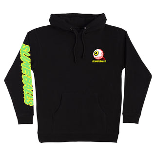 Slime Balls Wheels Hoody Peepers Pullover Black