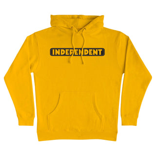 Independent Trucks Skateboard Hoody Bar Logo Pullover Gold