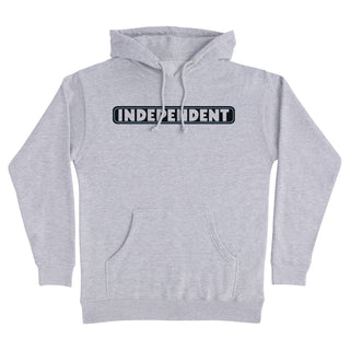 Independent Truck Co Hoody Bar Logo Pullover Grey Heather