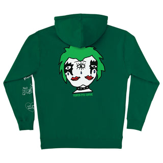 Bronson Speed Co Hoody Breana Geering Pullover Dark Green