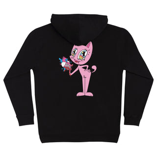 Krux Trucks Hoody It's Fur You Pullover Black