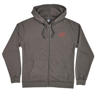 Santa Cruz Skateboards Hoody Winkowski Primeval Zip Cement