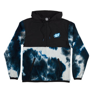 Santa Cruz Skateboard Sweatshirt Igniter Polar Fleece Hoodie Blue Haze/Black