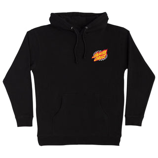 Santa Cruz Skateboard Sweatshirts Goal Flame Pullover Black