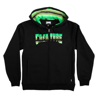 Creature Skateboards Hoody Serape Logo Zip Black