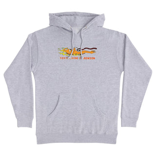 Bronson Speed Co. Hoody x Toy Machine Pullover Grey Heather
