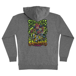 Slime Balls Wheels Hoody Dirty Donny OG Slime Pullover Gunmetal Heather