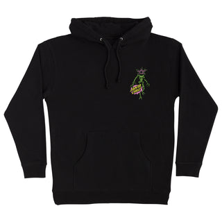 Santa Cruz x Stranger Things Hoody Demogorgon Dot Black