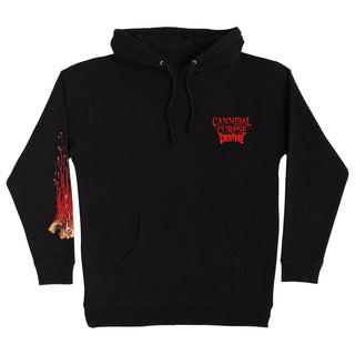 Creature Skateboards Hoody Cannibal Corpse Pullover Black