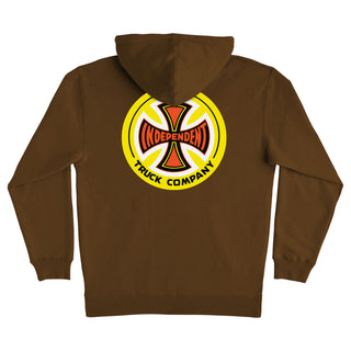 Independent Trucks Hoody Truck Co Legacy Cross Pullover Brown