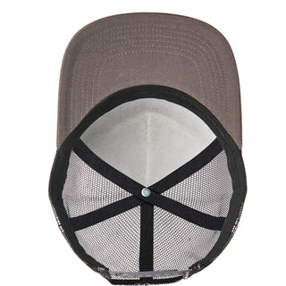 Santa Cruz Skateboards Hat Screaming Hand Front Mesh Trucker Grey/Charcoal/Black