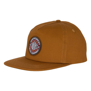 Independent Trucks Hat BTG Summit Snapback Unstructured Brown