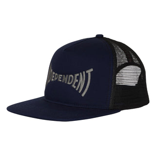 Independent Skateboard Hat Span Mesh Trucker Navy/Black OS
