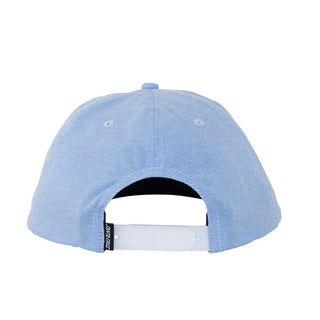 Santa Cruz Skateboards Hat Oval Dot Mono Snapback Blue