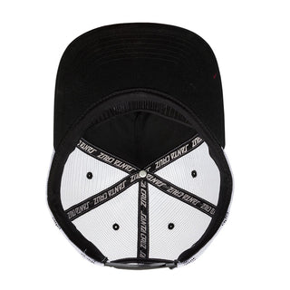 Santa Cruz Skateboards Hat Rob Roskopp Target Dot Mesh Trucker Black/White