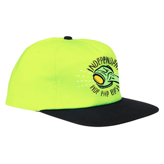 Independent Trucks Hat Tony Hawk Transmission Snapback Safety Yellow/Black