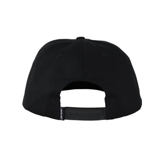 Santa Cruz Skateboards Hat Acidic MFG Dot Snapback Mid Black