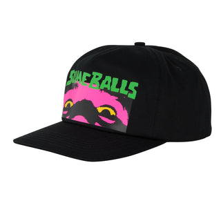 Slime Balls Skateboard Wheels Hat Speed Freak Snapback Black