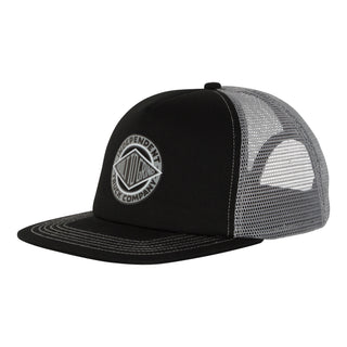 Independent Skateboard Trucks Hat BTG Summit Printed Mesh Trucker Black/Grey