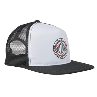 Independent Skateboard Trucks Hat BTG Summit Printed Mesh Trucker White/Black