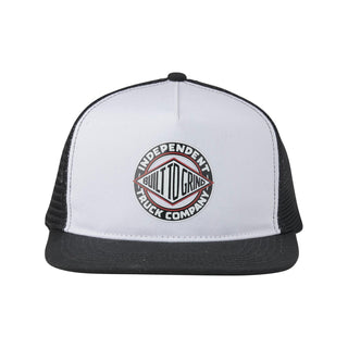 Independent Skateboard Trucks Hat BTG Summit Printed Mesh Trucker White/Black