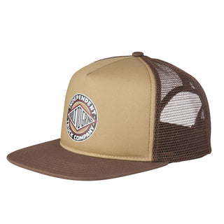 Independent Skateboard Trucks Hat BTG Summit Printed Mesh Trucker White/Tan/Brown