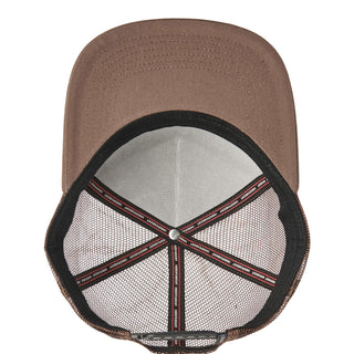 Independent Skateboard Trucks Hat BTG Summit Printed Mesh Trucker White/Tan/Brown
