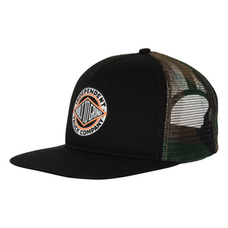 Independent Trucks Hat BTG Summit Printed Mesh Trucker Black/Camo