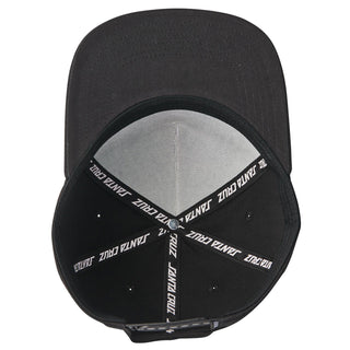 Santa Cruz Skateboard Hat Wave Dot Snapback Aqua/Black  OS