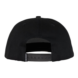 Santa Cruz Skateboards Hat Wave Dot Snapback Mid Black