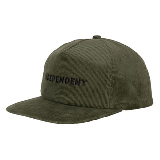 Independent Trucks Skateboard Hat Beacon Snapback Olive